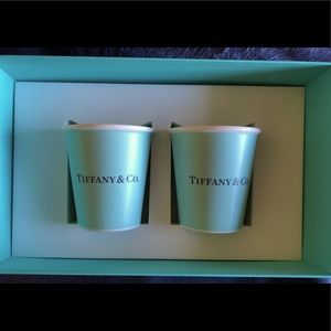 Tiffany and Co. Bone China Paper Cups